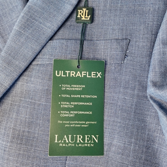 NWT Ralph Lauren Polo Blue Lexington Sport-Coat Blazer Jacket 38R - Picture 6 of 9
